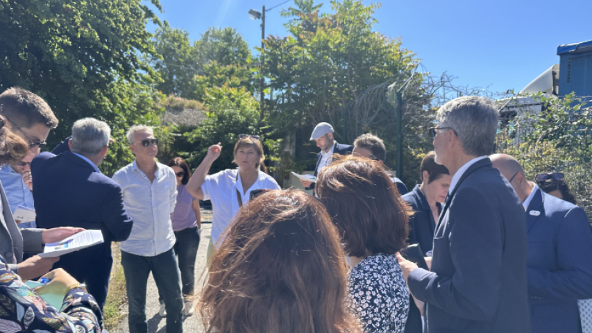 Présentation des opérations du Corridor ouest aux élus